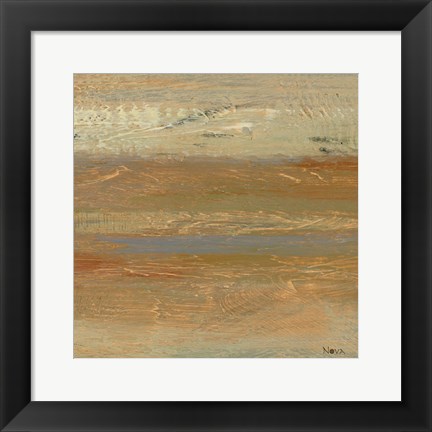 Framed Siena Abstract V Print