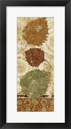 Framed Golden Autumn Panel II Print