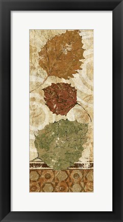 Framed Golden Autumn Panel II Print