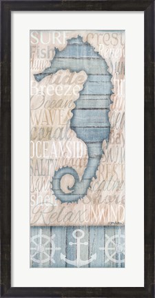 Framed Ocean Life II Print