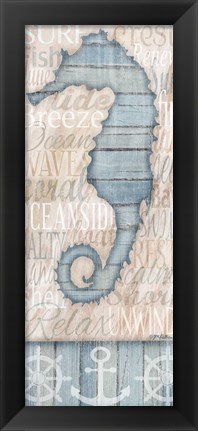 Framed Ocean Life II Print