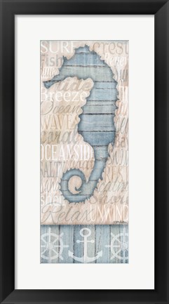 Framed Ocean Life II Print