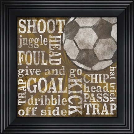 Framed All Star Sports I Print