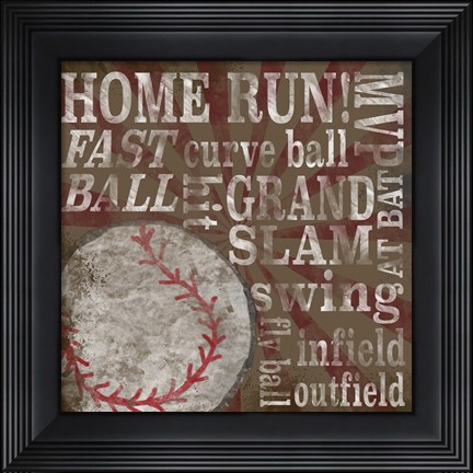 Framed All Star Sports III Print