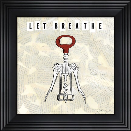 Framed Kitchen Utensils IV Print