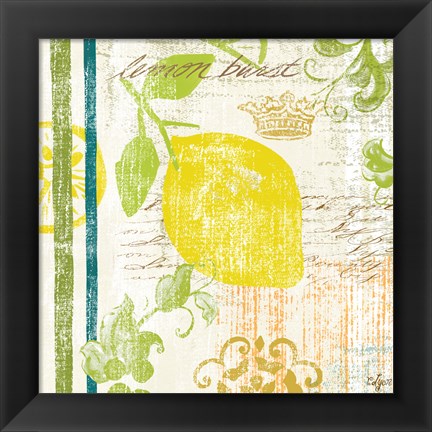 Framed Fruit Crush I Print