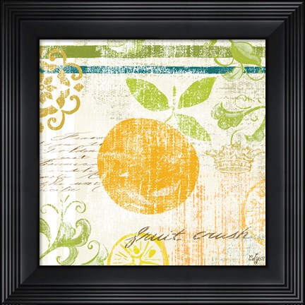 Framed Fruit Crush III Print