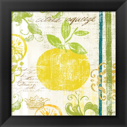 Framed Fruit Crush IV Print