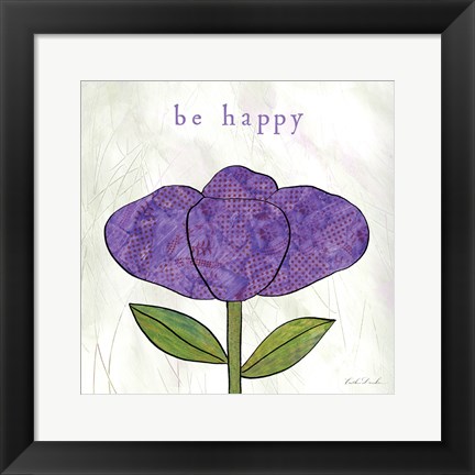 Framed Paper Flower III Print