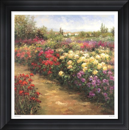Framed Bienfaisant II Print