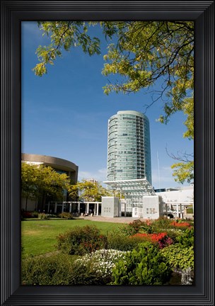 Framed Burnaby, suburb of Vancouver, British Columbia, Canada Print