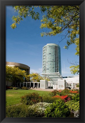 Framed Burnaby, suburb of Vancouver, British Columbia, Canada Print