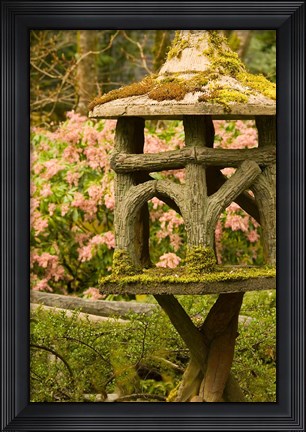 Framed British Columbia, Butchart Gardens Japanese gardens Print