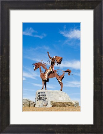 Framed British Columbia, Osoyos, Nk&#39;Mip Desert Cultural Center Print