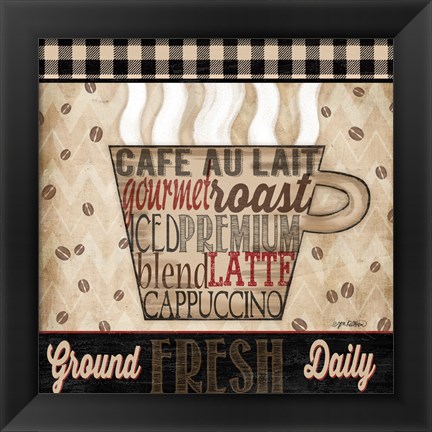 Framed Premium Coffee I Print