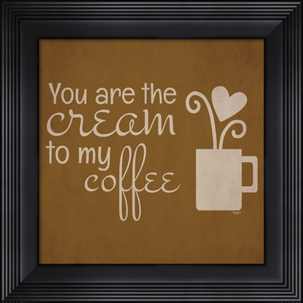 Framed Wine and Coffee Sayings III Print