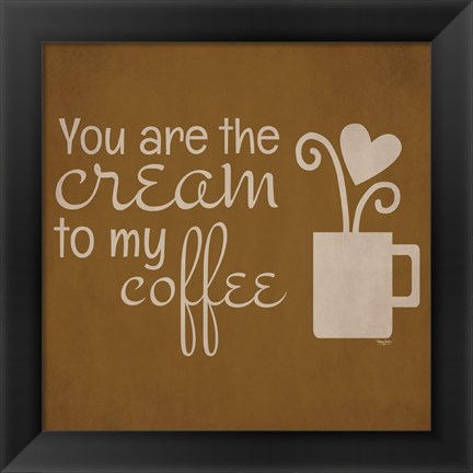 Framed Wine and Coffee Sayings III Print