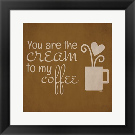 Framed Wine and Coffee Sayings III Print