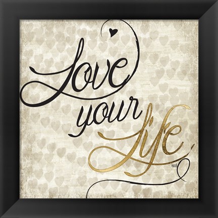 Framed Love Life II Print