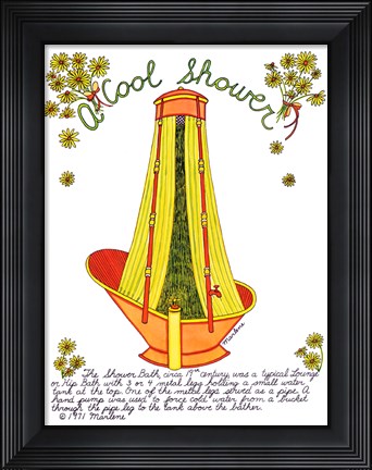 Framed Cool Shower Print