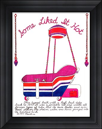 Framed Some Liked It Hot Print