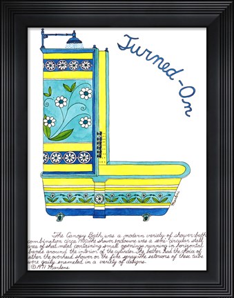 Framed Turned On Print