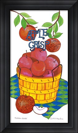 Framed Apple Crisp Print