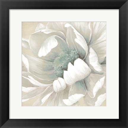 Framed Winter Blooms II Print