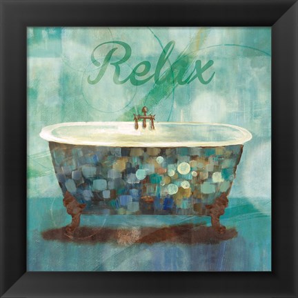 Framed Relax Print