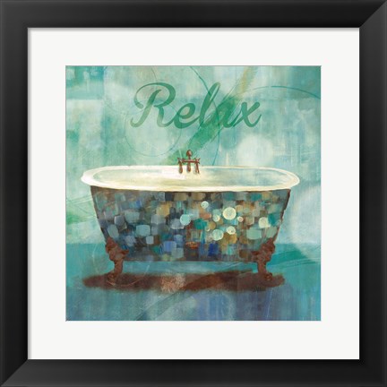 Framed Relax Print