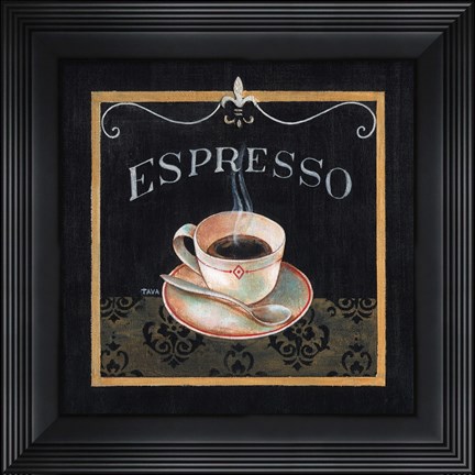 Framed Espresso Print