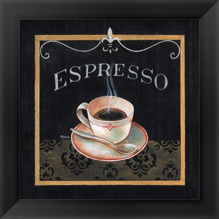 Framed Espresso Print