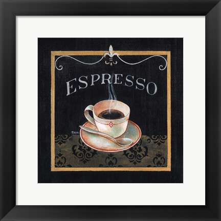 Framed Espresso Print