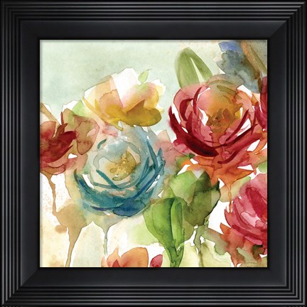 Framed Secret Garden I Print