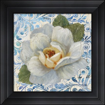 Framed Cottage Garden II Print
