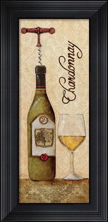 Framed Chardonnay Print