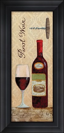 Framed Pinot Print