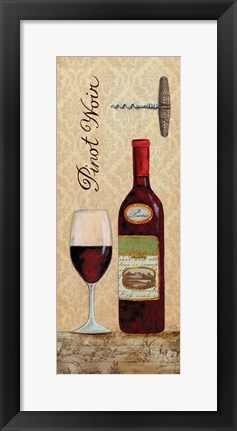 Framed Pinot Print