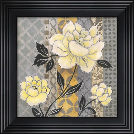 Framed Treasure Garden I Print