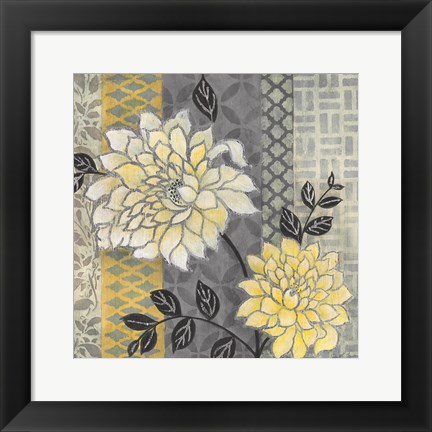 Framed Treasure Garden II Print