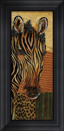 Framed Striped Innocence Print