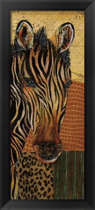 Framed Striped Innocence Print