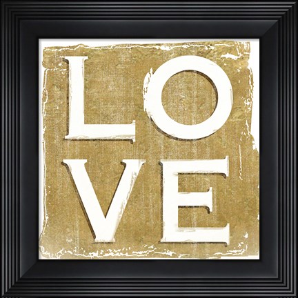 Framed Love Print