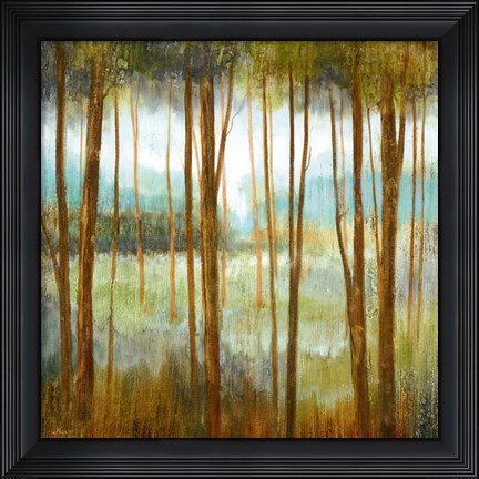 Framed Soft Forest I Print