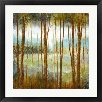 Framed Soft Forest I Print