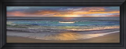 Framed Malibu Alone Print