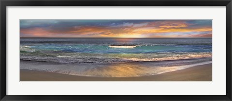 Framed Malibu Alone Print