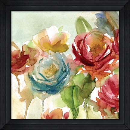 Framed Secret Garden I Print