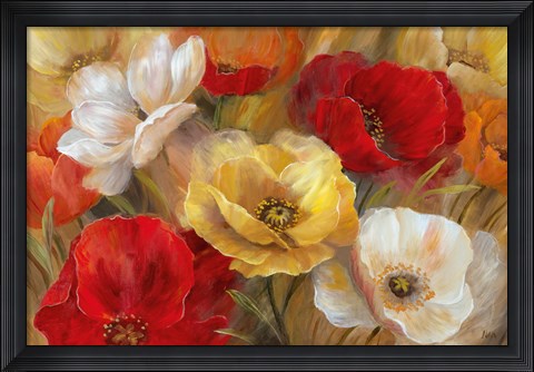 Framed Jardin d&#39;Or Print