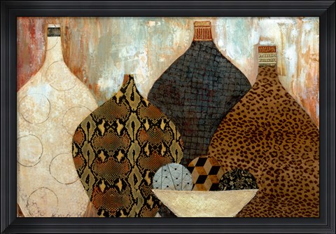 Framed Touch of Exotic Print